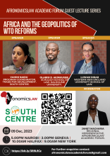 Academic Forum Geopolitics Flyer